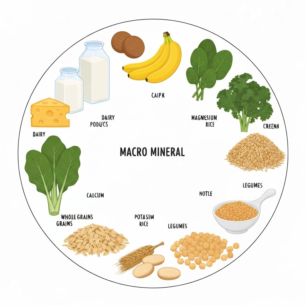 Ilustrasi mineral makro